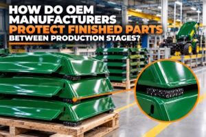 How Do OEM Manufacturers Protect Finished Parts Between Production Stages